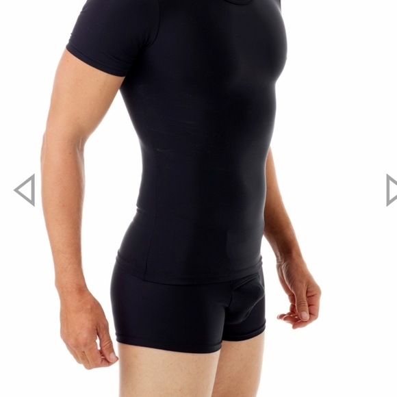 Underworks Concealer Microfiber Crewneck Shaper XL for Gynecomastia & Binding - Picture 5 of 6